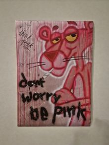 Pink Panther Canvas Poster