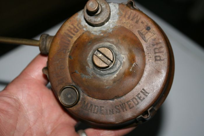 Vintage  brand portable Camping brass stove
