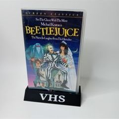 Bettlejuice Vhs Tape - Rare Retro Movie 1988 - FREE DELIVERY - COLLECT