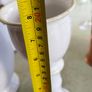 Wine jug with matching set of 2 Large Goblets. Ballyelland Pottery Location: The Old Mill, Castlebridge, Wexford, Image 6