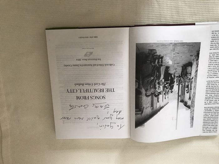 Songs from The Beautiful City - The Cork Urban Ballads - Collected , Edited, and Annotated and signed by by Jimmy Crowley
