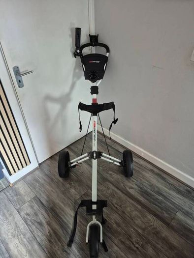 Masters series 3 golf trolley and Taylormade cart bag