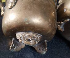 Vintage Brass Planters