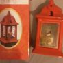 Christmas Lantern/Decoration is Merry Christmas with Robin .. Price Drop Image 6