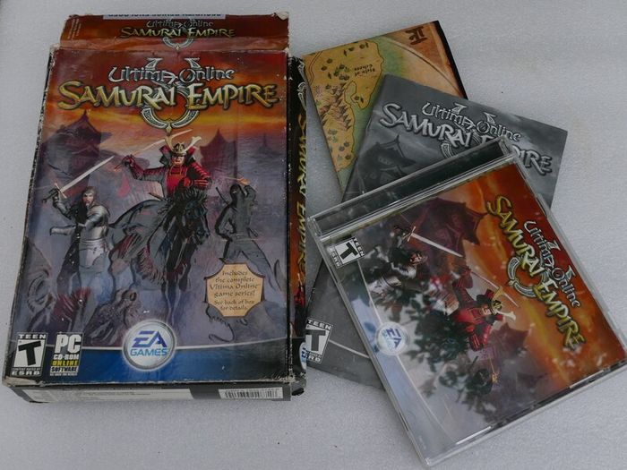 Ultima Online Samurai Empire PC CD-ROM Retro Box