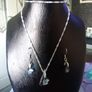 Swarovski Elements Pendant And Earrings Image 4