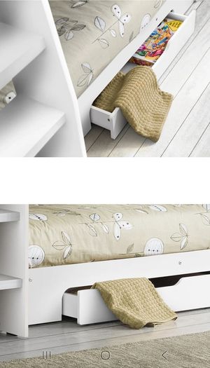 bunk bed with drawers
