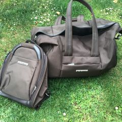 Travel bag and backpack set.