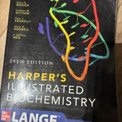 Harper's Illustrated Biochemistry. 29th edition