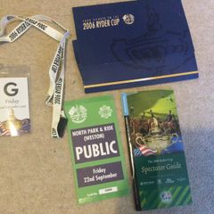 Ryder cup 2006 ticket and guide