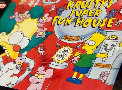 Krusty's Super Fun House for Nintendo SNES - Boxed