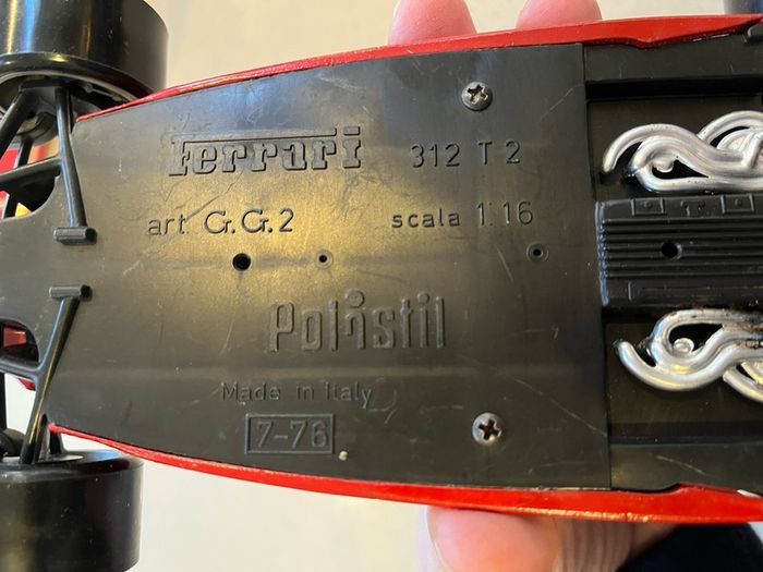 Ferrari 312 T2 Formula one Niki Lauda Scale 1/16 Year 1976