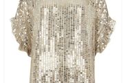 River Island sequin top
