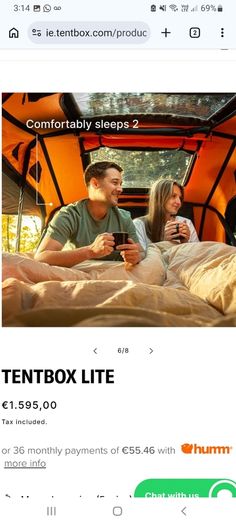 Tent Box Brand New