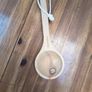 Wooden sauna bucket and ladle set Image 4