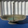 Very decorative brass and silver plated fruit bowl Image 8