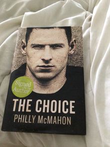 Signed The Choice hardcover book Philly McMahon