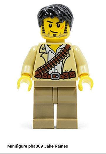 Lego Pharaoh's Quest pha009 Jack Raines