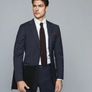 Reiss Grit Wool Blend Slimfit Suit - 38/32 Navy BNWT Image 2