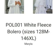 communion dress- bolero