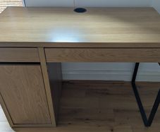 Wooden desk