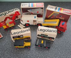 Vintage Lego Joblot Complete Sets 603 605 642 338 & 331 UK Made