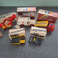 Vintage Lego Joblot Complete Sets 603 605 642 338 & 331 UK Made