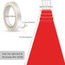 Red Carpet Runner Rug for Party 55gsm Thickness with 1 Piece Carpet Tape for Wedding Christmas Xmas Christmas Outdoor Accessories, Wedding Party Hallway Rug(2.6 x 30 Feet Image 3