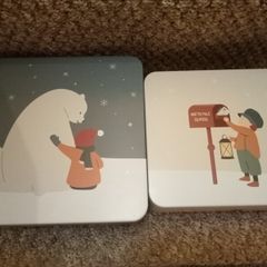 Beautiful decorative storage tins