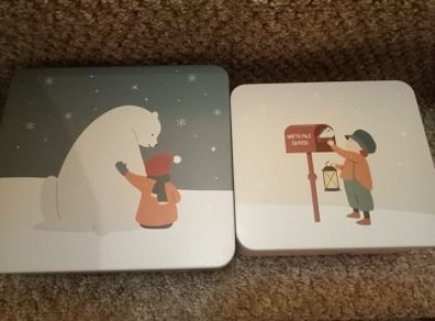 Beautiful decorative storage tins