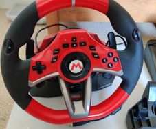 Nintendo Switch Hori Mario Kart Racing Wheel Pro Deluxe