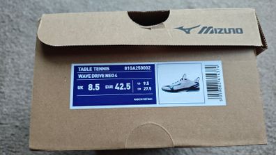 Mizuno Wave Drive Neo 4 White/Blue UK 8.5 EUR 42.5