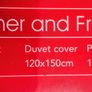 Junior Duvet set that's reversible (Farmer & Friends set) Image 2
