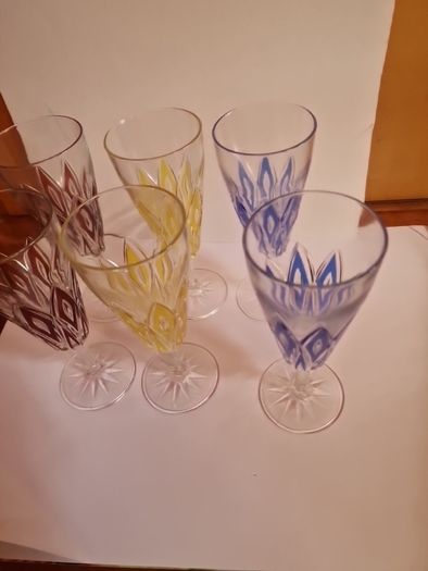 Vintage Mid Century VMC Reims "lHarlequin Champagne