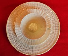 Belleek Limpet Trio - Irish Porcelain Tea Cup, Saucer & Plate