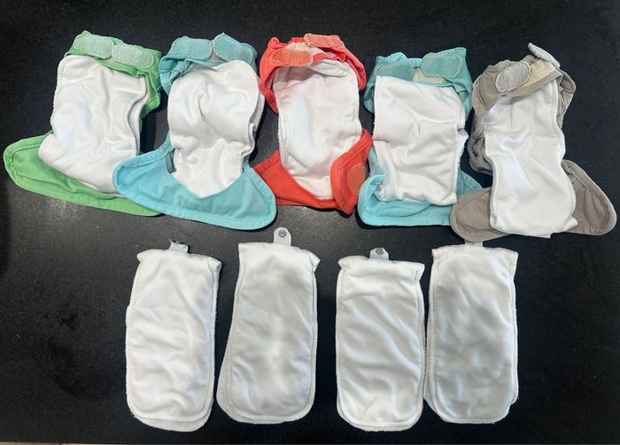 Newborn cloth nappy bundle