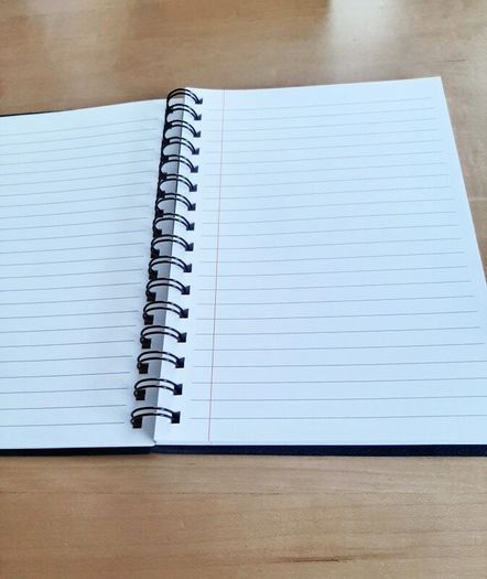 Manchester Uni spiral notepad