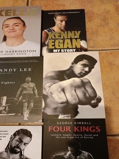 Mma, Boxing And Wrestling Books (any 4) Free Postage