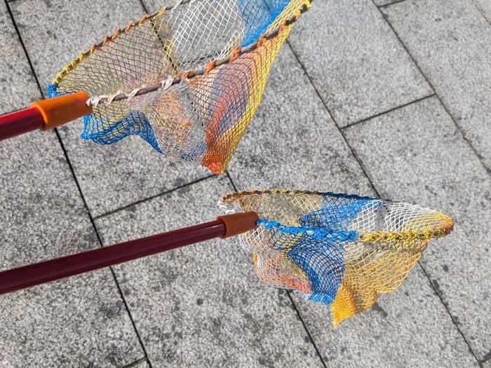 Kids Fun Fishing Nets Beach Rivers