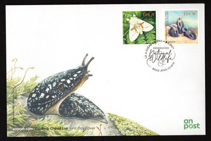 2021 Ireland Europa: Endangered National Wildlife Commemorative Stamp An Post First Day Cover (FDC)