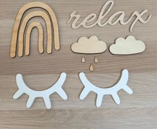 Wooden Wall Decorations Bundle