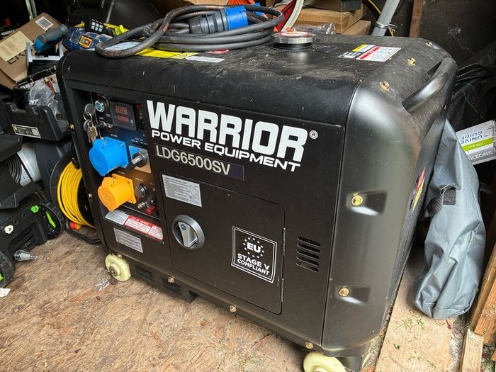 Warrior 6.25 kVA Portable Silent Diesel Generator