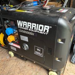 Warrior 6.25 kVA Portable Silent Diesel Generator