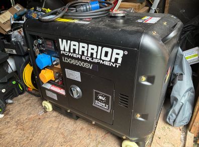 Warrior 6.25 kVA Portable Silent Diesel Generator