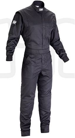 Omp Mechanic/Racing Overalls Black Size 52 XL