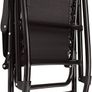 Foldable rocking chair with sun protection,  black Image 3