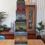 Fabulous Set of Seven Graduated Stackable Nesting Storage Boxes by Quality Manufacturer Bob's Boxes/Lang Paper Co. with "Fancy Fruits" Artwork by Kimberly Poloson Image 2