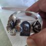 Set of  2 holy items Medugorje holy small glass pulque and night light holy candle holder. Image 6