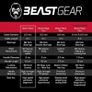 FREE EXPRESS SHIPPING Beast Gear Skipping Rope, Steel Speed Fitness Jump Ropes, Lightweight and Adjustable Workout Equipment for Jumping, MMA, HIIT Workout Image 2