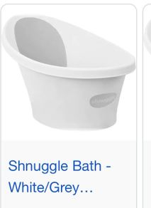 snuggle baby bath